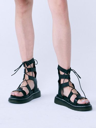 Gladiator Stitch Sandals (3 cm/2 colors) - SALTANDCHOCOLATE - Modalova