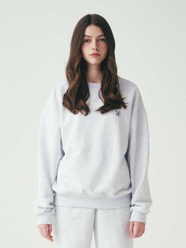 SAC Logo Oversized-fit Sweatshirt - SALTANDCHOCOLATE - Modalova