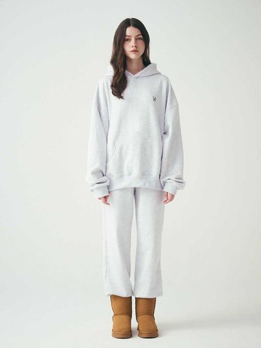 SAC Logo Wide Sweat Jogging Pants - SALTANDCHOCOLATE - Modalova