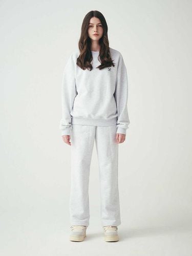 SAC Logo Wide Sweat Pants 4W233Y001 - SALTANDCHOCOLATE - Modalova