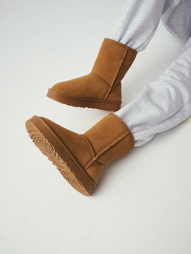 SAC Platform Wool Boots High (2.7 cm) - SALTANDCHOCOLATE - Modalova