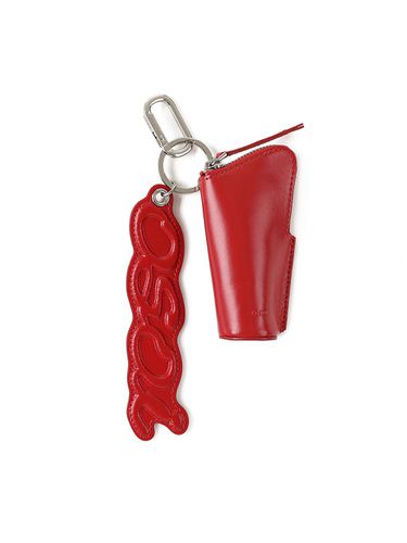 LIP POUCH KEY RING [RED] - OSOI - Modalova