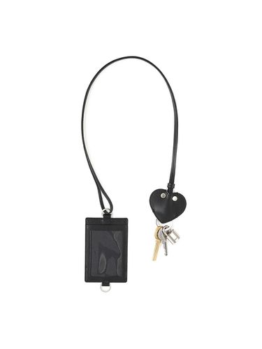 HEART STRAP KEY RING [BLACK] - OSOI - Modalova