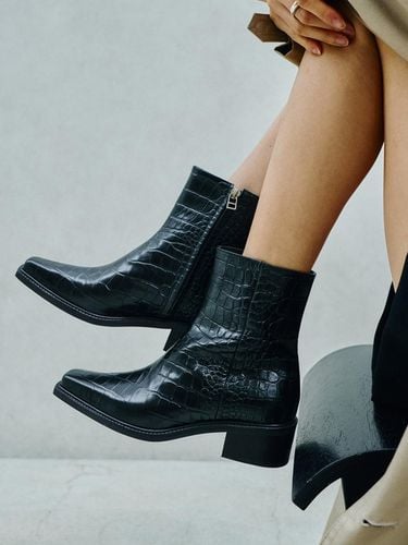 Mm Dakota Zipper Ankle Boots (3 Colors) - Neute - Modalova