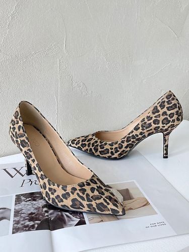 Panthera heel pumps_Brown 6/7/8cm 219067 - ODR - Modalova