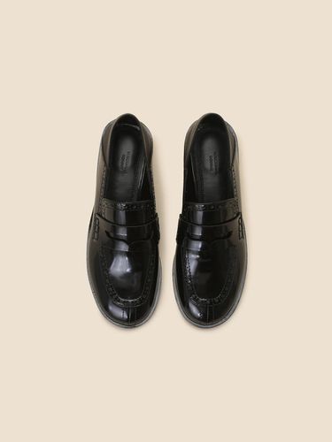 Leather mule loafer()_DG1DA24507BLK - SUECOMMA BONNIE - Modalova