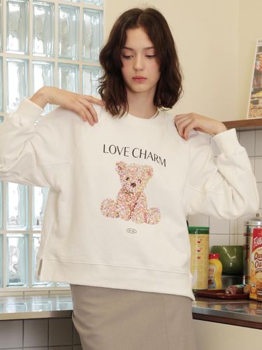 EPY DOTE Bear Sweatshirt] EFFY DOTE Bear MTM - LOVE CHARM - Modalova