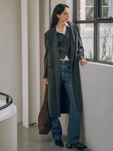 Modern Maxi Long Coat - Siyazu - Modalova