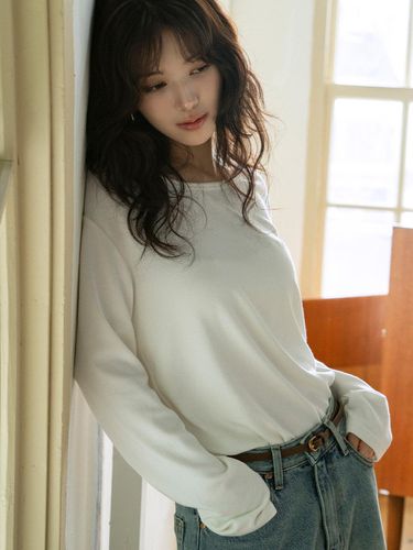 Round Neck Long-sleeved T-shirt - Siyazu - Modalova