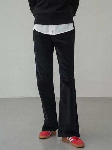 Essential Bootcut Corduroy Pants - Siyazu - Modalova