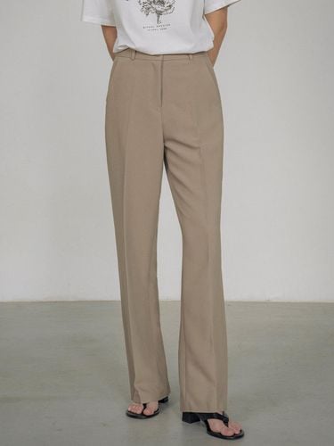 Boy Fit Straight Slacks - Siyazu - Modalova