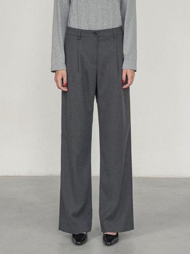 Modern Semi Bootcut Slacks - Siyazu - Modalova