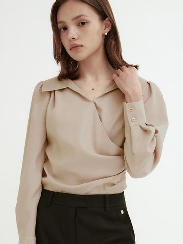 SARAH WRAP BLOUSE (2colors) - TOWAV - Modalova