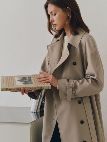 GISELLE TRENCH COAT (2colors) - TOWAV - Modalova