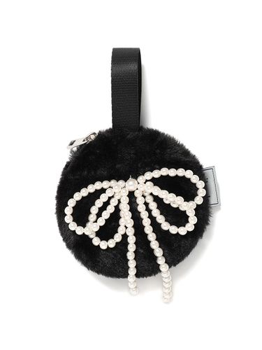 PEARL RIBBON ORNAMENT BLACK - ROLAROLA - Modalova