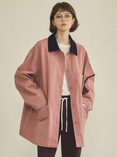 O3737 PINK Walk Jacket_Indie Pink - vanone atelier - Modalova