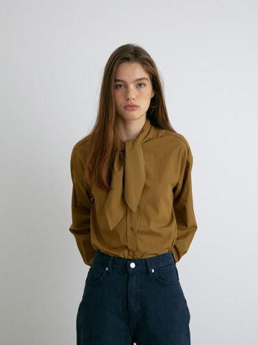 Tie Blouse Beige - But’ton - Modalova