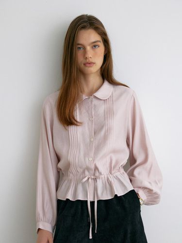 Round Collar Blouse Pink - But’ton - Modalova