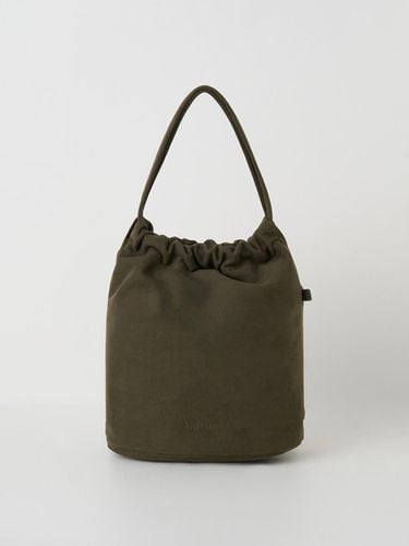 Suede Shirring Bag Khaki - But’ton - Modalova