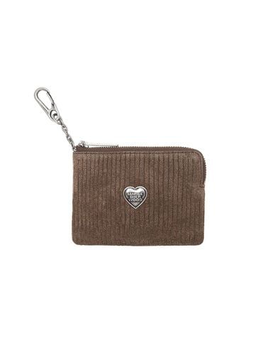 HEART ZIPPER WALLET_SILVER LOGO - MARGESHERWOOD - Modalova