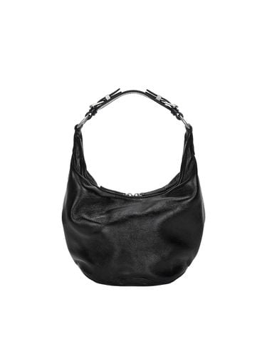 Shoulder Bag_black glossy plain - MARGESHERWOOD - Modalova