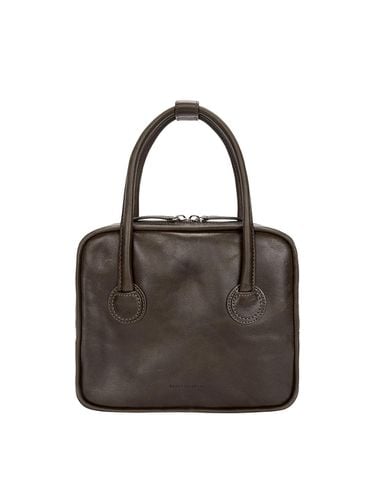 PIPING SLIM TOTE Bag_washed brown pull - MARGESHERWOOD - Modalova