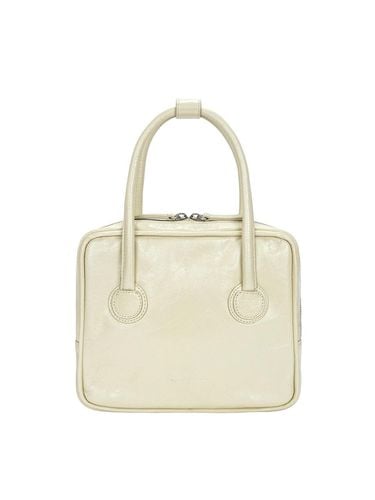 PIPING SLIM TOTE Bag_blond wood crinkle - MARGESHERWOOD - Modalova