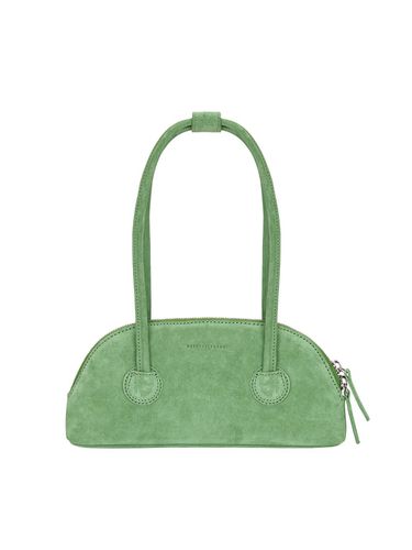 BESSETTE SHOULDER Bag_green suede - MARGESHERWOOD - Modalova