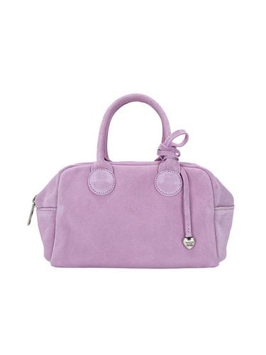 SOFT BOWLING BAG_lavender pink suede - MARGESHERWOOD - Modalova