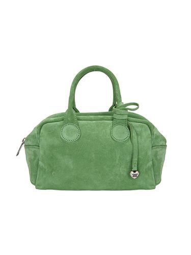 SOFT BOWLING BAG_green suede - MARGESHERWOOD - Modalova