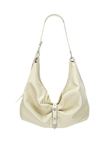 BELTED HOBO Bag_blond wood glossy plain - MARGESHERWOOD - Modalova