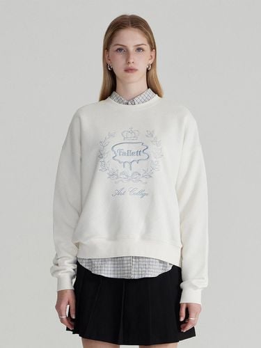 Classic Ivy Sweatshirt_White - FALLETT - Modalova