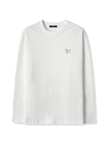 Men's Basic Long Sleeve T-shirt (O-) - ADHOC - Modalova