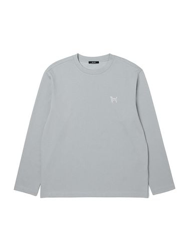 Men's Basic Long-Sleeve Crew-neck T-Shirt () - ADHOC - Modalova