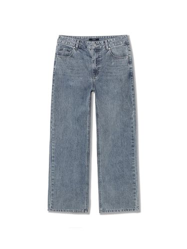 Men's Semi Wide Fit Denim Pants (LT-) - ADHOC - Modalova