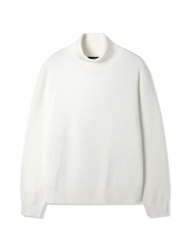 Men's Basic Turtleneck Sweater (BEIGE) - ADHOC - Modalova