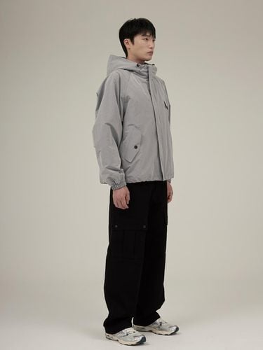 MA-1 Hood Windbreaker Lightgray - FAMILLE - Modalova