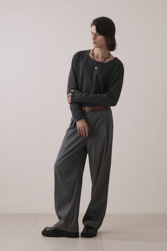 Semi-Oversized Silket Cotton T-shirt - WEST GRAND BOULEVARD - Modalova