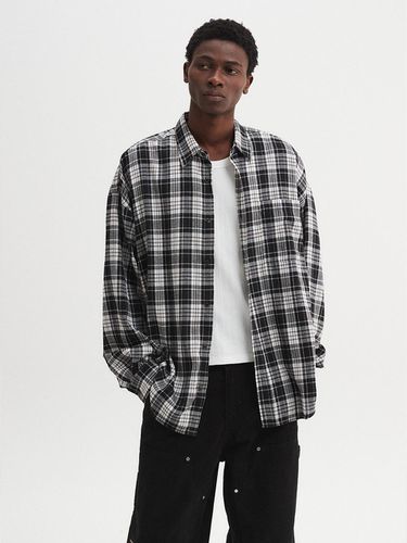 Oversized Flannel Checkered Shirt - DNSR - Modalova