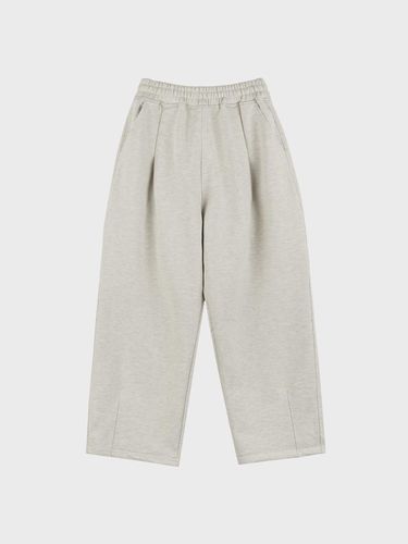 CARPENTER TUCK SWEAT PANTS_BEIGE - LIEU HOMME - Modalova