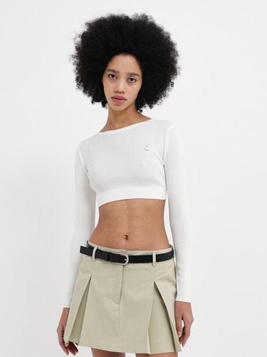 Cropped Crewneck Sweater - fromwhere - Modalova