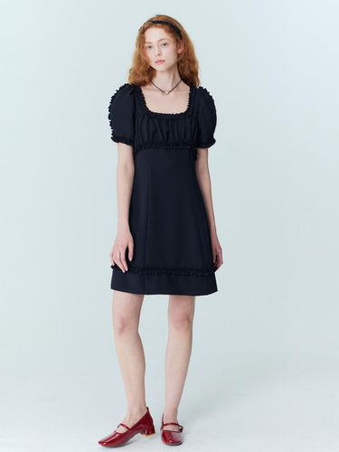 Frill mini dress_black - OPENING SUNSHINE - Modalova