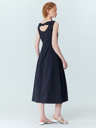 Sleeveless back ribbon dress_Black - OPENING SUNSHINE - Modalova