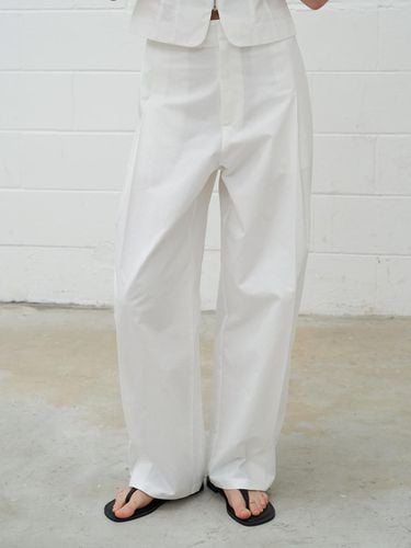 Wide Cotton Pants - fromwhere - Modalova