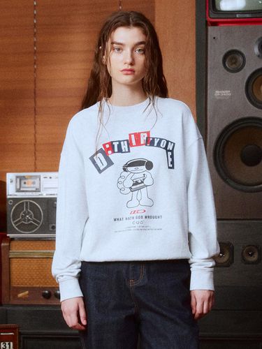 Telegrapher DAH Mascot Sweatshirt (MELANGE ) - DTHIRTYONE - Modalova