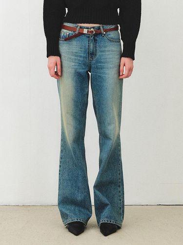 TFF VINTAGE FLARED DENIM_BLUE - MOHAN - Modalova