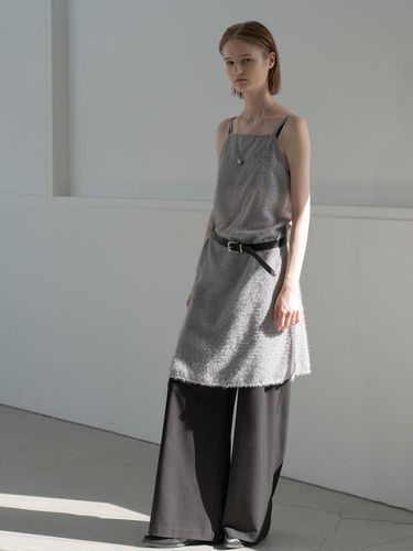 Fluffy Layered Dress_GREY - MORCEAU PAR MORCEAU - Modalova