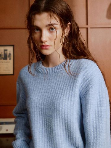 Netting Loop Wool Sweater (PASTEL ) - DTHIRTYONE - Modalova