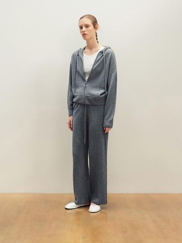 Spirit] Wool Wide Knit Pants - kotelo - Modalova