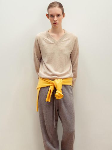 Spirit] Wool Wide Knit Pants - kotelo - Modalova